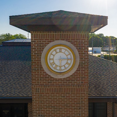 Eureka Savings Bank Sign at the Peru Branch Eureka Savings Bank Sign at the Peru Branch